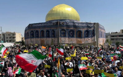 ইরানের রাস্তায় লাখো মানুষের ঢল, দেখুন ছবিতে